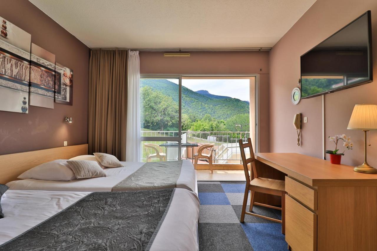 Hotel Les Flots Bleus Savines Bagian luar foto