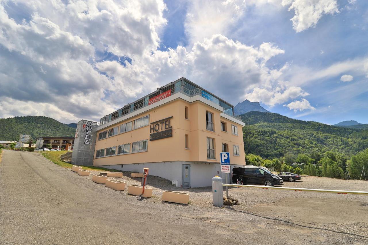 Hotel Les Flots Bleus Savines Bagian luar foto