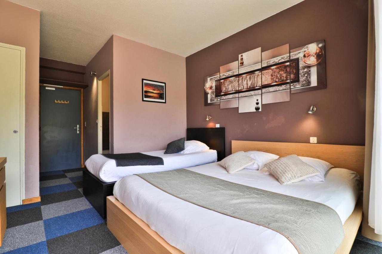 Hotel Les Flots Bleus Savines Bagian luar foto