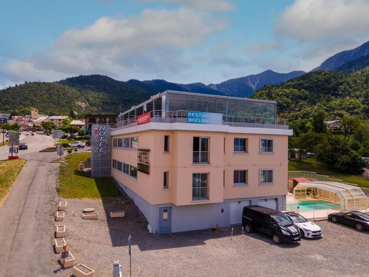 Hotel Les Flots Bleus Savines Bagian luar foto