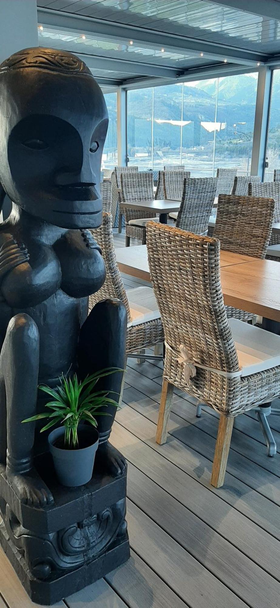 Hotel Les Flots Bleus Savines Bagian luar foto